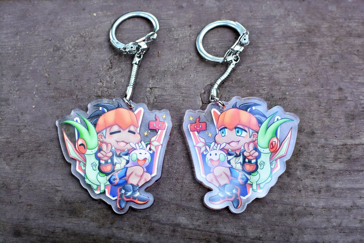 Raihan - Pokémon Sword and Shield Keycharm
