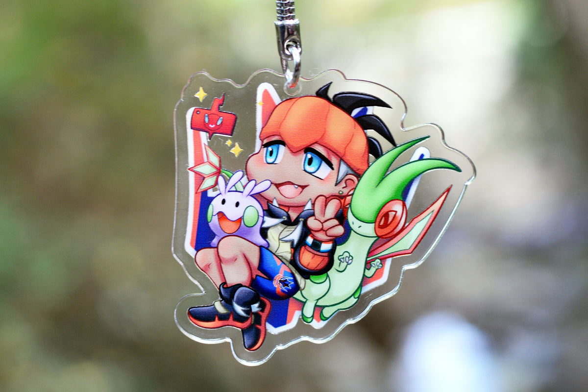Raihan - Pokémon Sword and Shield Keycharm