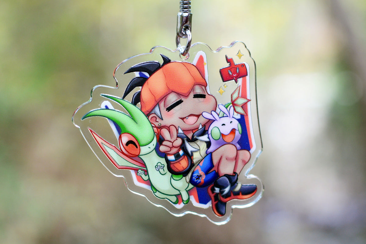 Raihan - Pokémon Sword and Shield Keycharm
