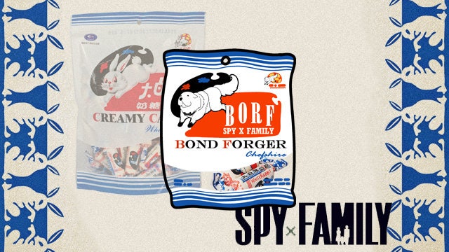 SpyxFamily Bond Forger and White Rabbit inspired Shaker Keycharm